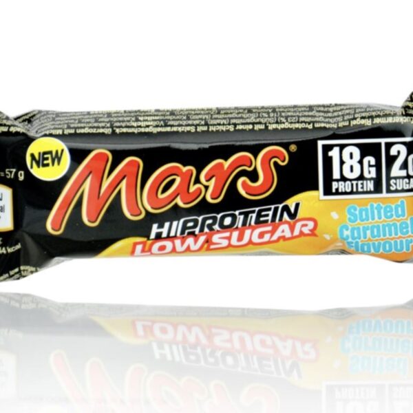 Mars High Protein Low Sugar Caramel Beurre Salé 57g Délicieux