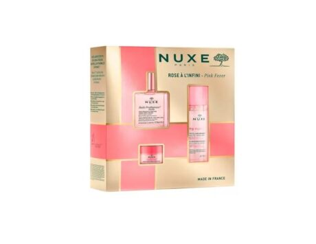 Nuxe Coffret Rose à l'Infini Soin Visage & Corps Envoûtant