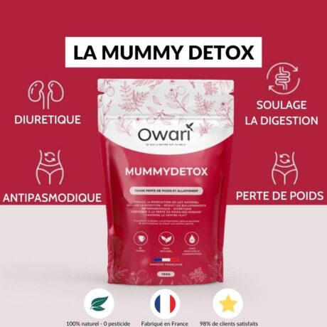 OWARI Mummy Detox Thé Post-Partum Naturel pour Allaitement effets