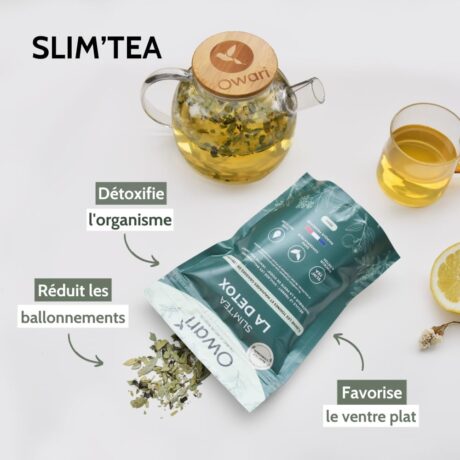 Owari Slim Tea Thé Détox Minceur Puissant - 28 Sachets role