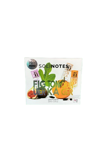 Solinotes Coffret Eaux de Parfum Envoûtant 3x15ml Édition Limitée