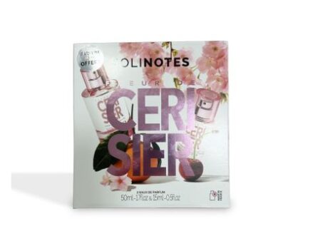 Solinotes Coffret Fleur de Cerisier Eau de Parfum Envoûtante 50ml+15ml