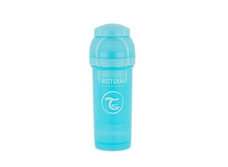 Twistshake Biberon Anti-Colique 260ml Innovant pour Bébé Bleu