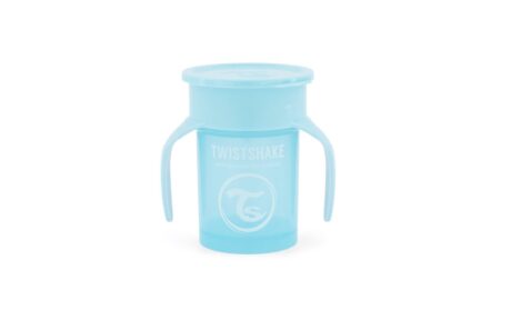 Twistshake Tasse Anti-Fuites 360° Innovante 230ml Bleu 6m+