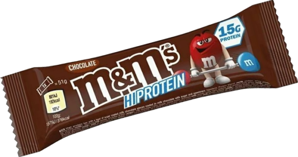 MM's Hi Protein Chocolat Barre Protéinée Gourmande 15g MM's Hi Protein Chocolat Barre Protéinée Gourmande 15g