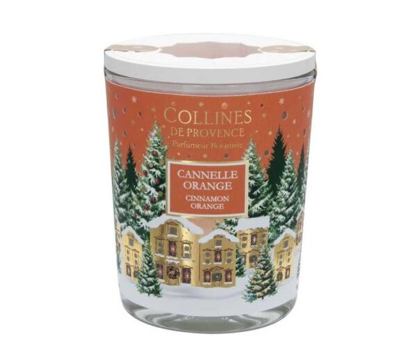 Collines de Provence Bougie de Noël Envoûtante 180g Parfum Festif (2) Collines de Provence Bougie de Noël Envoûtante 180g Parfum Festif