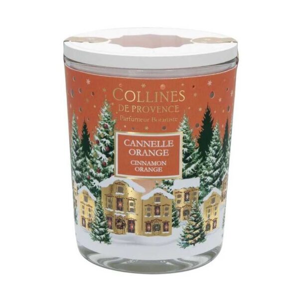 Collines de Provence Bougie de Noël Envoûtante 180g Parfum Festif