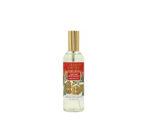 Collines de Provence Parfum d'Intérieur de Noël 100ml Envoûtant (2) Collines de Provence Parfum d'Intérieur Thé des Rois Mages 100ml