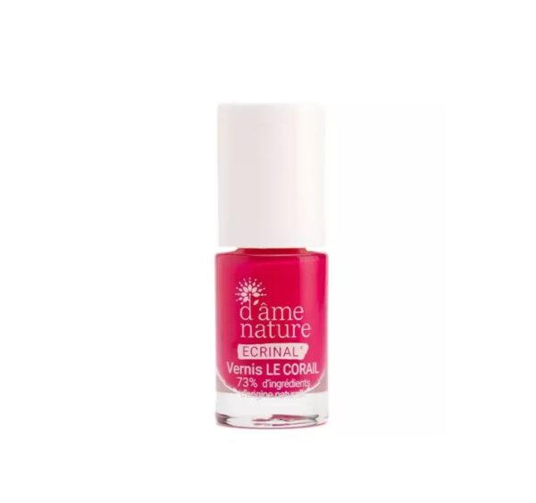 D'Âme Nature Vernis à Ongles Le Corail 5ml Éclat Naturel D'Âme Nature Vernis à Ongles Le Corail 5ml Éclat Naturel