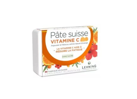 Lehning Pâte Suisse Vitamine C Délicieuses Gommes Énergisantes