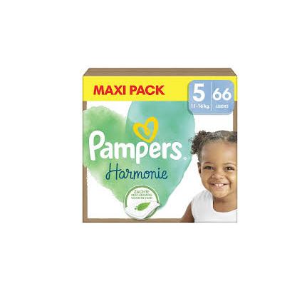 Pampers Harmonie Couches Ultra-Douces Taille 5 (11-16 kg) 28 unités