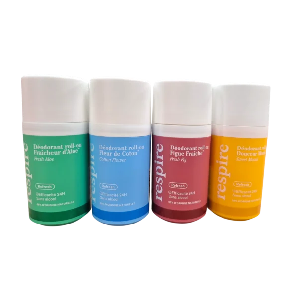 Respire - Déodorant Roll-On Naturel 24H