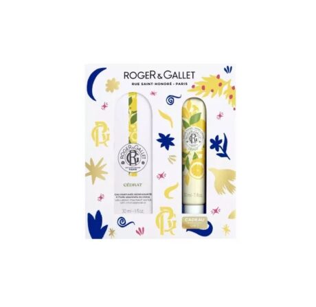 Roger&Gallet Cédrat Coffret Eau Parfumée 30ml + Crème Mains Offerte