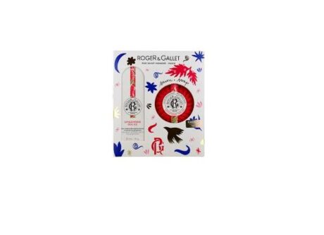 Roger&Gallet Gingembre Rouge Coffret Eau Parfumée 30ml + Savon