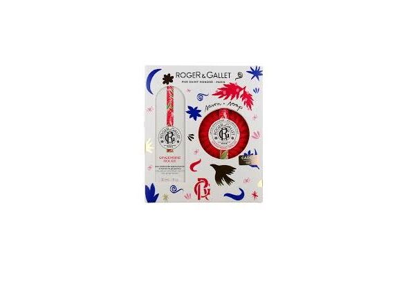 Roger&Gallet Gingembre Rouge Coffret Eau Parfumée 30ml + Savon