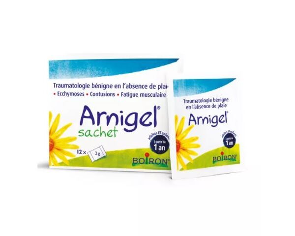 Boiron Arnigel Gel en Sachets-Doses Boîte de 12 Sachets Unidoses