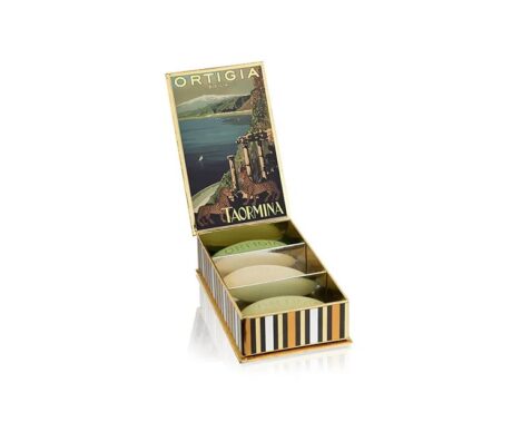 Ortigia Venezia Box Luxueux Coffret 3 Soins Corps et Mains 70ml