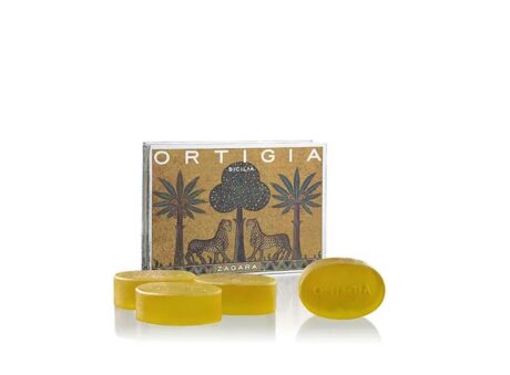 Ortigia Zagara Coffret Luxueux 4 Savons Glycérine 100g