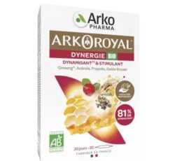 Arkopharma Arko Royal Dynergie Bio 20 Ampoules Energisantes