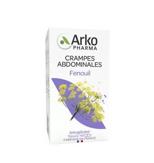 Arkopharma Arkogelules Fenouil 45 Gélules Digestion Confort