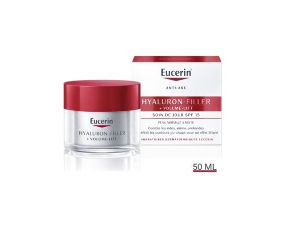 Eucerin Hyaluron-Filler Volume-Lift Soin de Jour SPF 15 50ml Eucerin Hyaluron-Filler Volume-Lift Soin de Jour SPF 15 50ml
