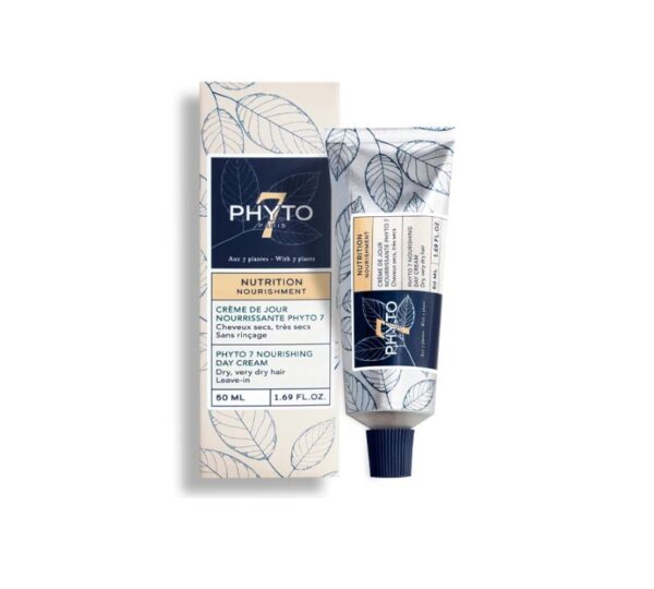 PHYTO 7 Crème de Jour Nourrissante Cheveux Secs 50 ml PHYTO 7 Crème de Jour Nourrissante Cheveux Secs 50 ml