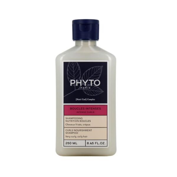 PHYTO Boucles Intenses Shampooing Nutrition Cheveux Bouclés 250ml