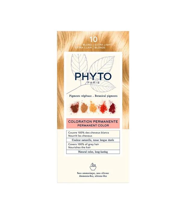 PHYTO Phytocolor 10 Blond Extra Clair Coloration Permanente Naturelle PHYTO Phytocolor 10 Blond Extra Clair Coloration Permanente Naturelle