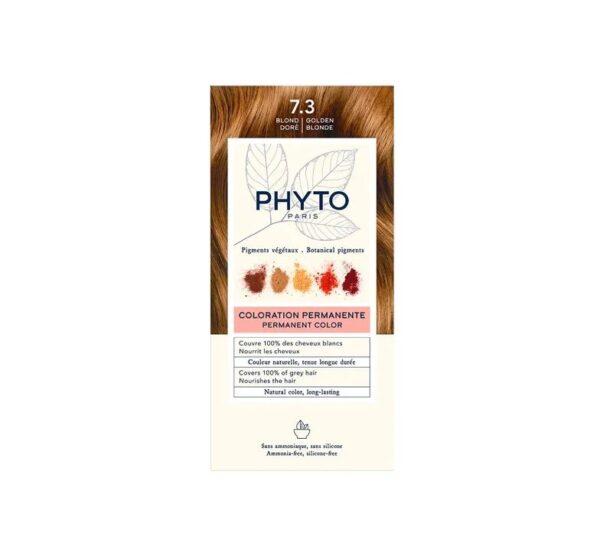 PHYTO Phytocolor 7.3 Blond Doré Coloration Permanente Naturelle PHYTO Phytocolor 7.3 Blond Doré Coloration Permanente Naturelle