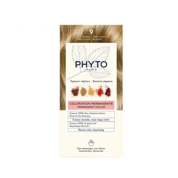 PHYTO Phytocolor 9 Coloration Permanente Blond Très Clair