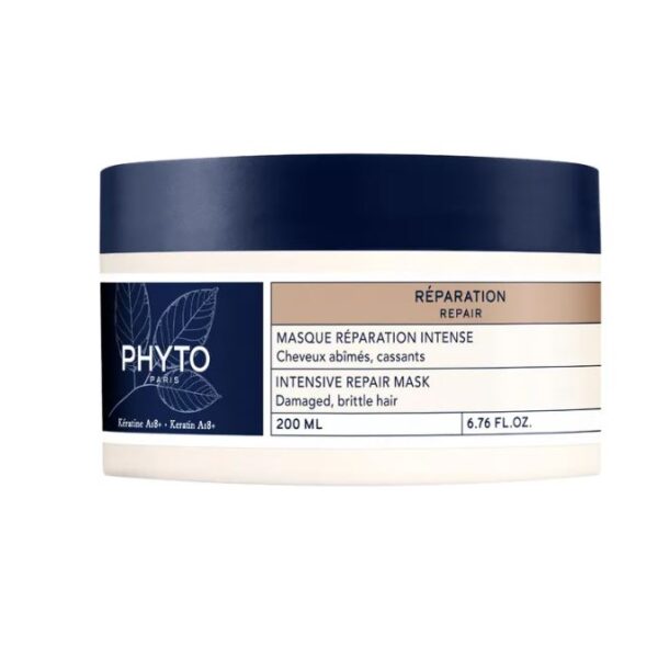 PHYTO Réparation Masque Intense Réparateur Cheveux Abîmés 200ml