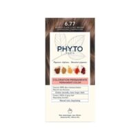 Phyto Phytocolor 6.77 Marron Clair Cappuccino Coloration Permanente Naturelle