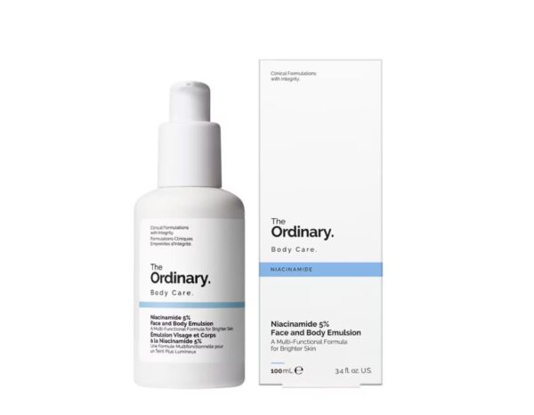 The Ordinary Niacinamide 5% Émulsion Corps et Visage 100ml