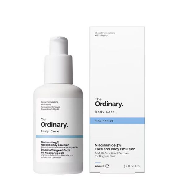 The Ordinary Niacinamide 5% Émulsion Corps et Visage 100ml