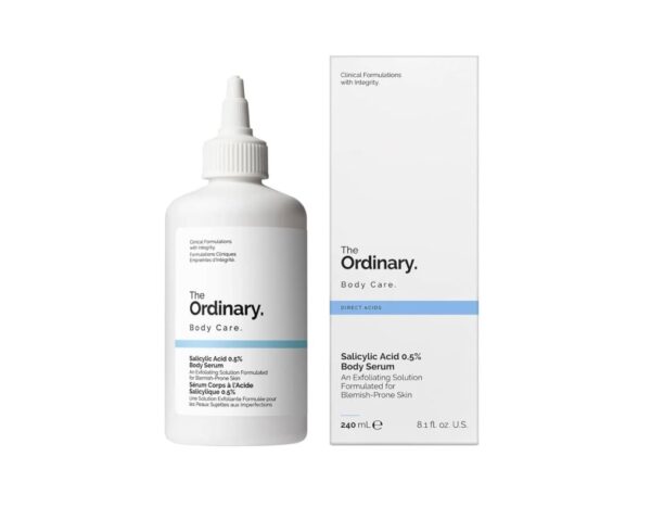 The Ordinary Salicylic Acid 0.5% Body Serum Anti-imperfections 200ml The Ordinary Salicylic Acid 0.5% Body Serum Anti-imperfections 200ml