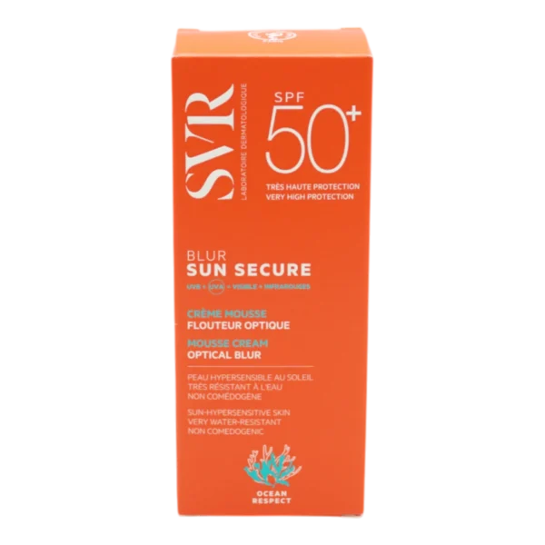 SVR Sun Secure Blur Crème Mousse Flouteur Optique SPF50+ 50ml