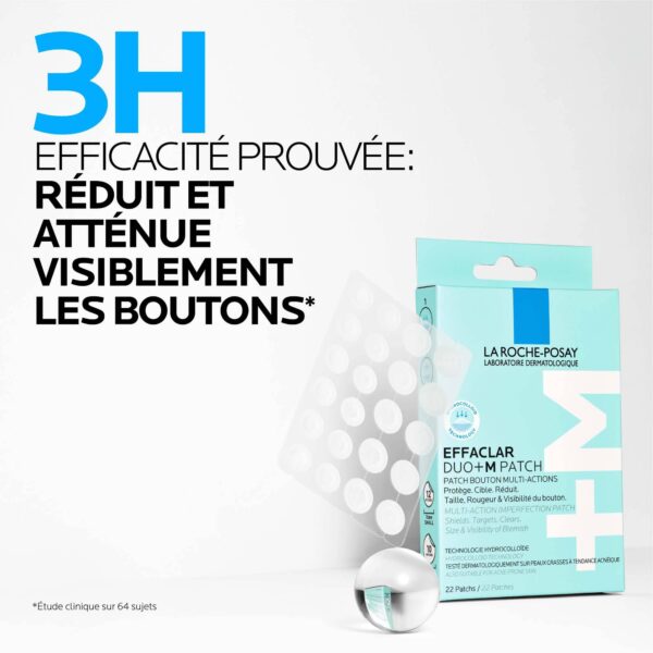 La Roche-Posay - Effaclar Duo Patchs Stop-Bouton 24h - 22 patchs – Image 6