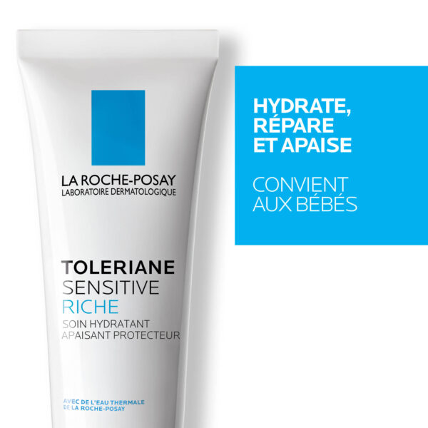 La Roche-Posay - Toleriane Sensitive Crème Riche Hydratante Apaisante 40ml – Image 3