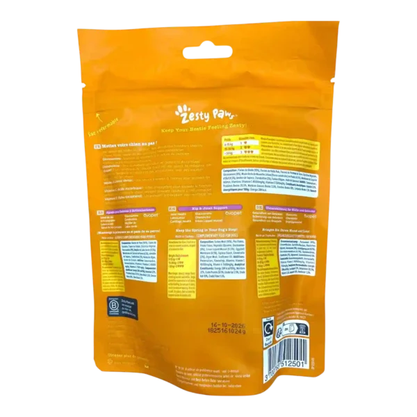 Zesty Paws Hip & Joint Chews pour Chien Mobilité - 60 Friandises