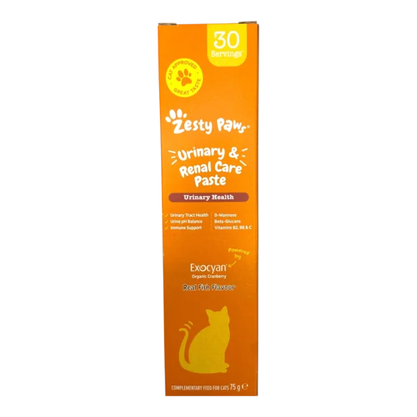 Zesty Paws Urinary & Renal Care Paste pour Chat - 30 Portions