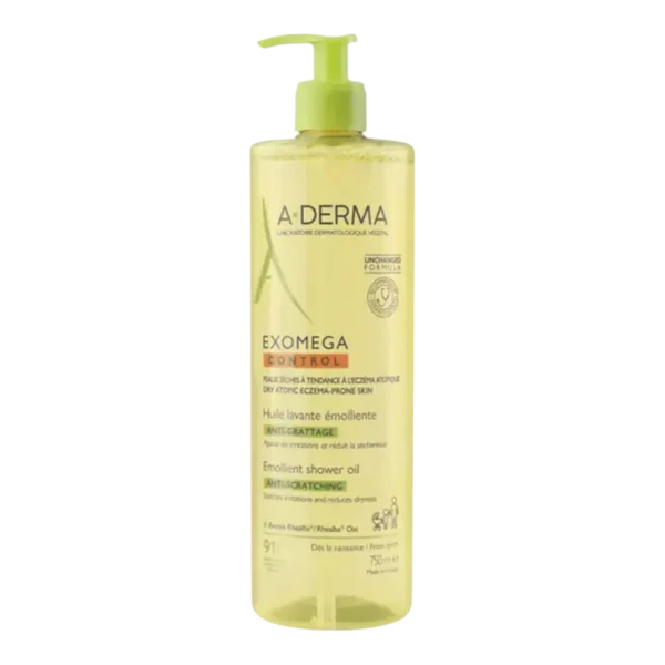 A-Derma Exomega Control Huile Lavante Anti-Démangeaisons 750ml