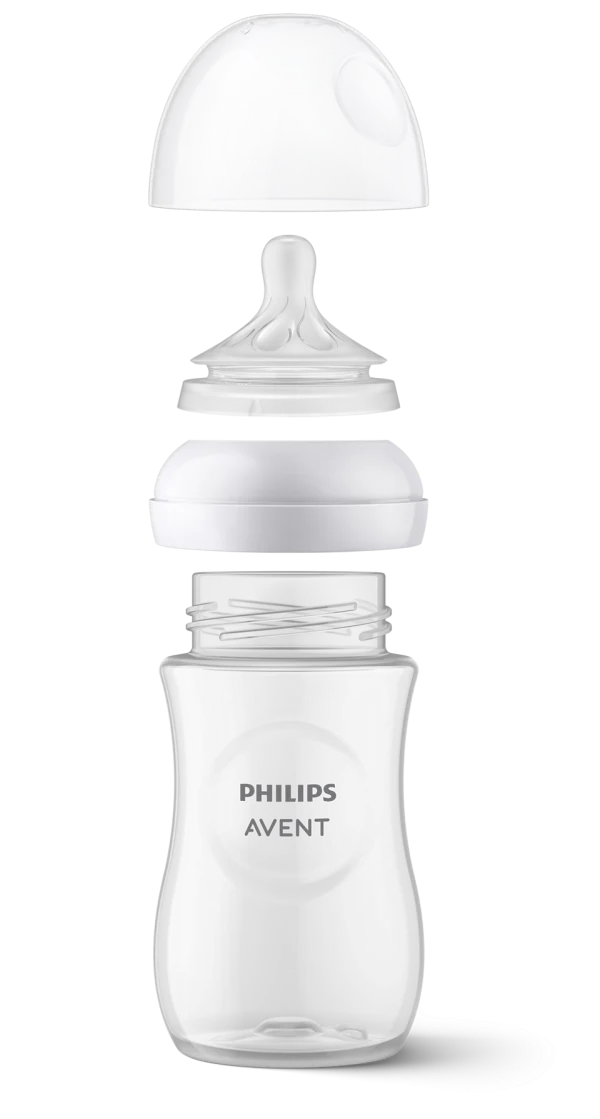 Philips Avent Natural Response - Lot de 2 Biberons (1)_960_1791 Philips Avent Natural Response - Lot de 2 Biberons 260ml - Débit 3 (1m+) – Image 3