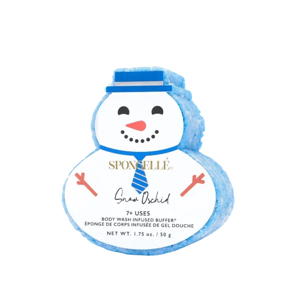 Spongelle Holiday Snowman Buffer