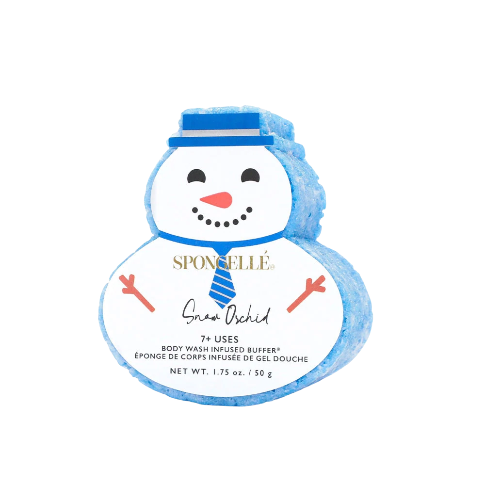 Spongelle Holiday Snowman Buffer