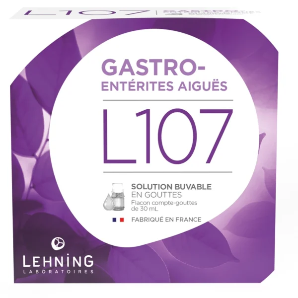 Lehning L107 Solution Buvable 30ml Traitement Gastro-entérites