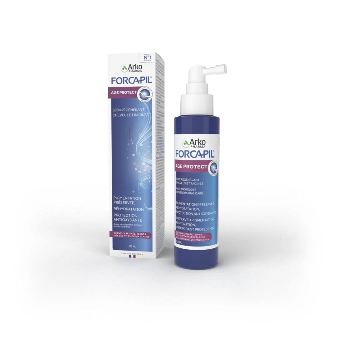 Arkopharma Forcapil Age Protect - Spray Régénérant & Anti-Âge Capillaire