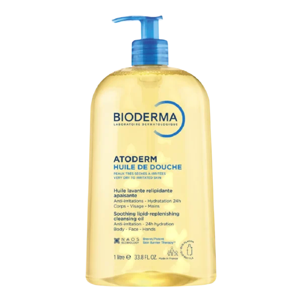 Bioderma Atoderm - Huile de Douche Ultra-Nourrissante 1L