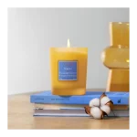 Collines de Provence Bougie Parfumée Néroli & Fleur de Coton - Douceur Poudrée (180g) – Image 2