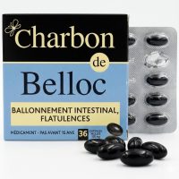 Charbon de Belloc 125 mg - Capsules Anti-Ballonnements