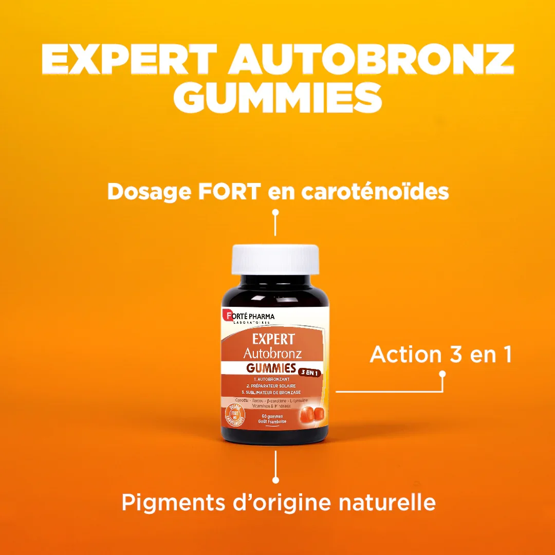 Forté Pharma Expert AutoBronz Gummies